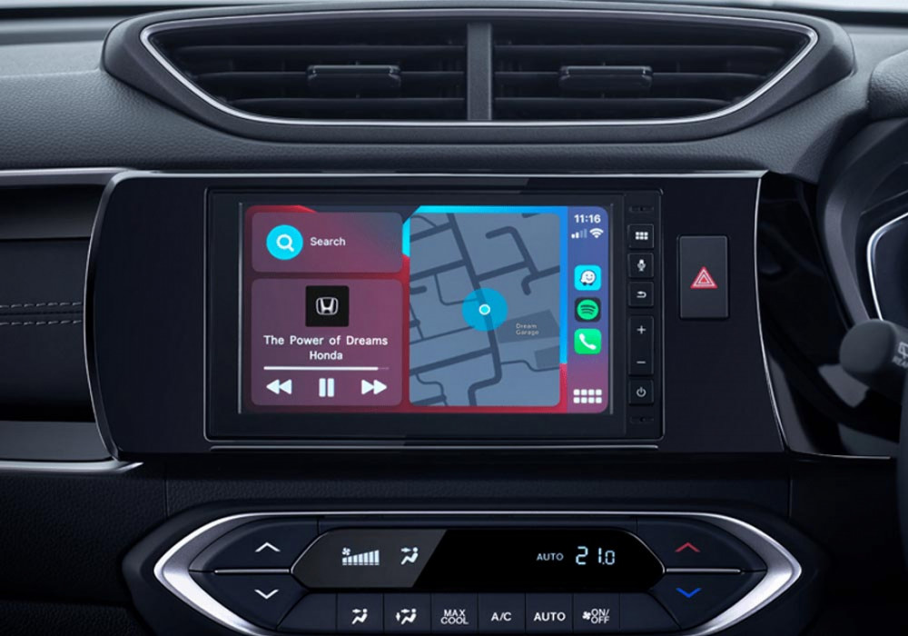 Smartphone ConnectionHubungkan beberapa aplikasi seluler Anda untuk menikmati tampilan yang lebih besar dan nyaman di layar.