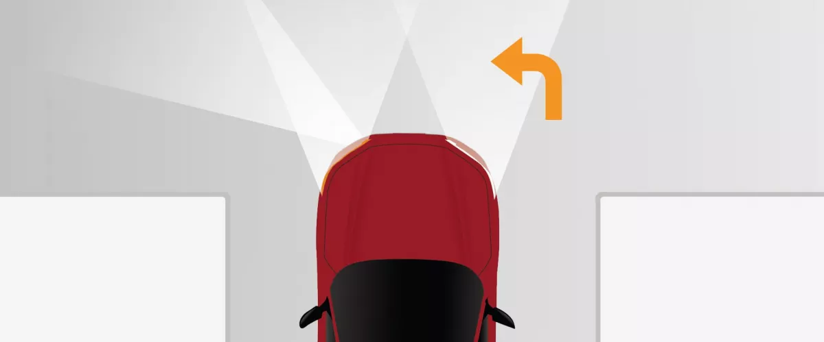 Active Cornering Light
Fitur yang akan berfungsi secara otomatis ketika kendaraan melaju