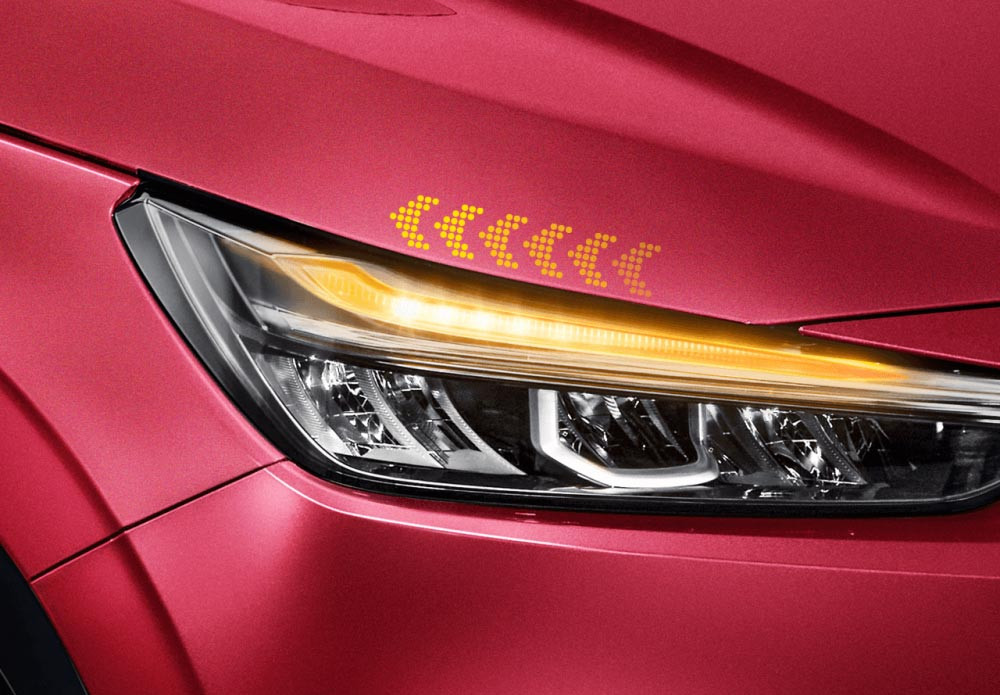 Sequential LED Turning Signal
All New Honda HR-V tampil premium dengan Sequential LED Turning Signal yang menyala dengan berurutan.