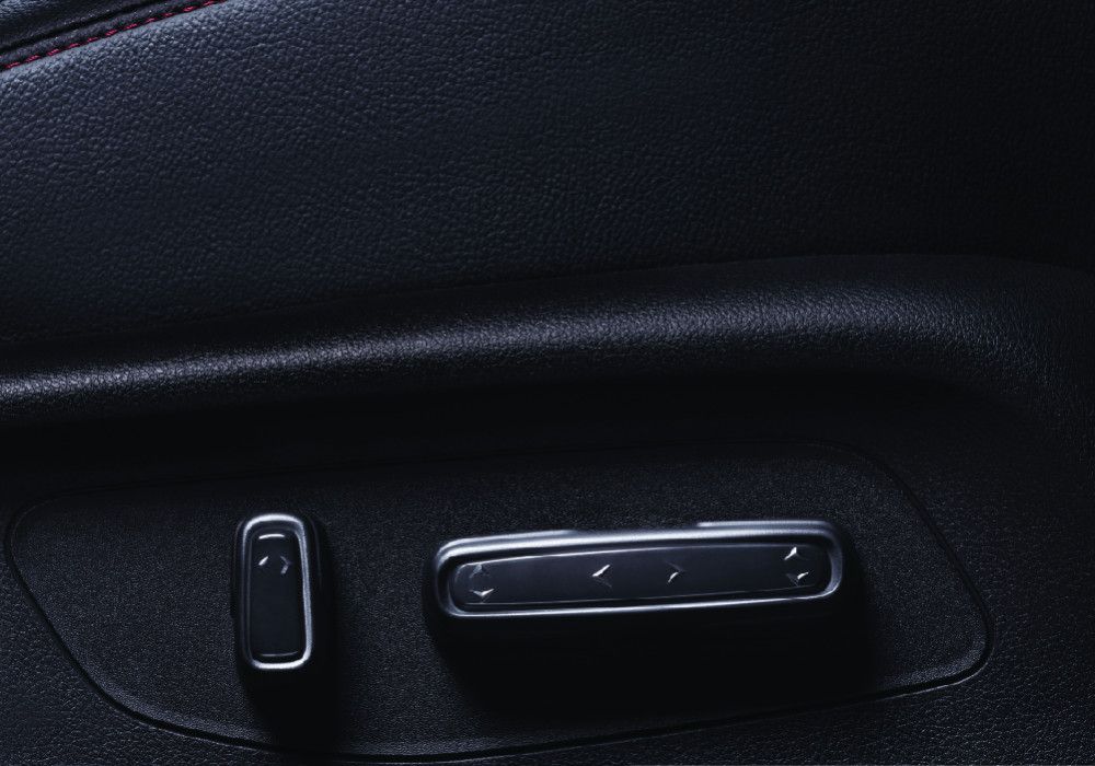 8-Way Driver Power Seat Adjustment