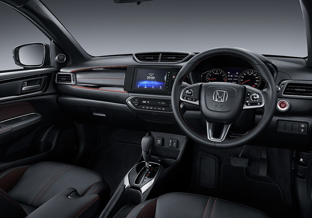Interior of Winner
Interior modern Honda WR-V yang dilengkapi dengan fitur-fitur canggih, menghadirkan sensasi berkendara yang maksimal.